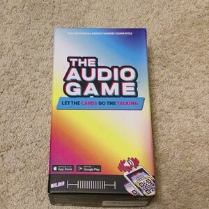 The Audio Game Party Card Game w/ App